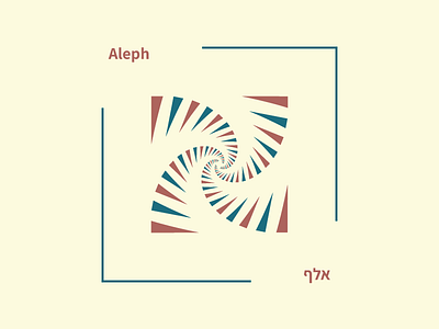 Aleph 22daysoftype aleph design graphicdesign hebrew hebrew alphabet letters type poster typography typography poster