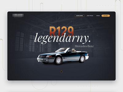 R129 Legendarny - Competiton landing page