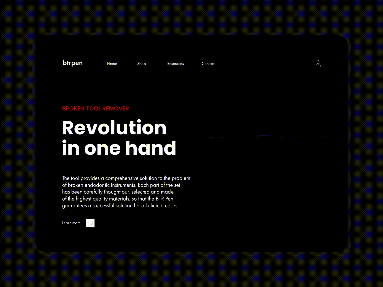 btrpen - Revolution in one hand animation design graphic design landingpage ui user interface web web design