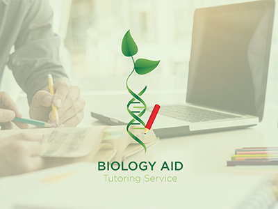 Biology Aid Logo biology branding design identity learning logo logo design logo designer science tutor