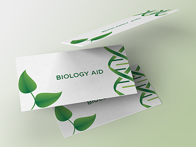 Biology Aid 2 biology branding design identity learning logo logo design logo designer science tutor