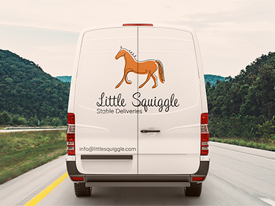 Little Squiggle 2 branding design horse horse care identity logo logo design logo designer stable