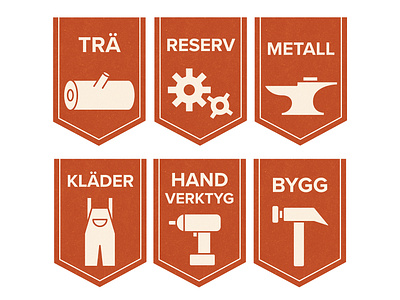 Handyman Tools - Category Tags/Icons branding design flat illustration icon illustration logo ui vector visual identity