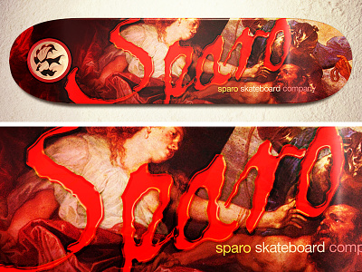 SPARO ARH2 art history skate skateboard