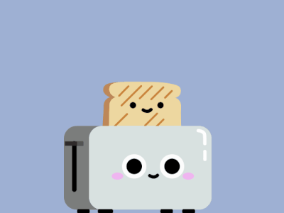 That was fun. Do it again! after effects bake buddies friends fun having fun toast toaster