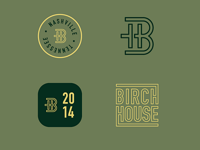 Birch House Marks icons logos marks