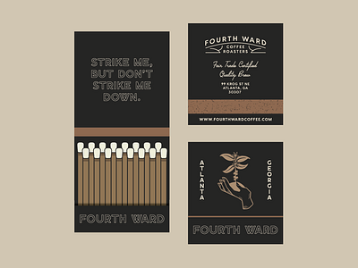 Fourth Ward Coffee Matchbook