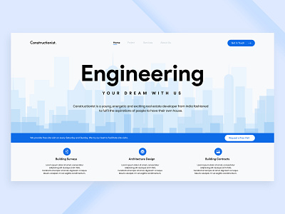 Construction Company - Landing Page