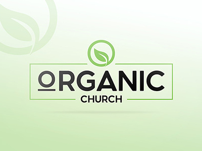 Organic Church Logo Mockup