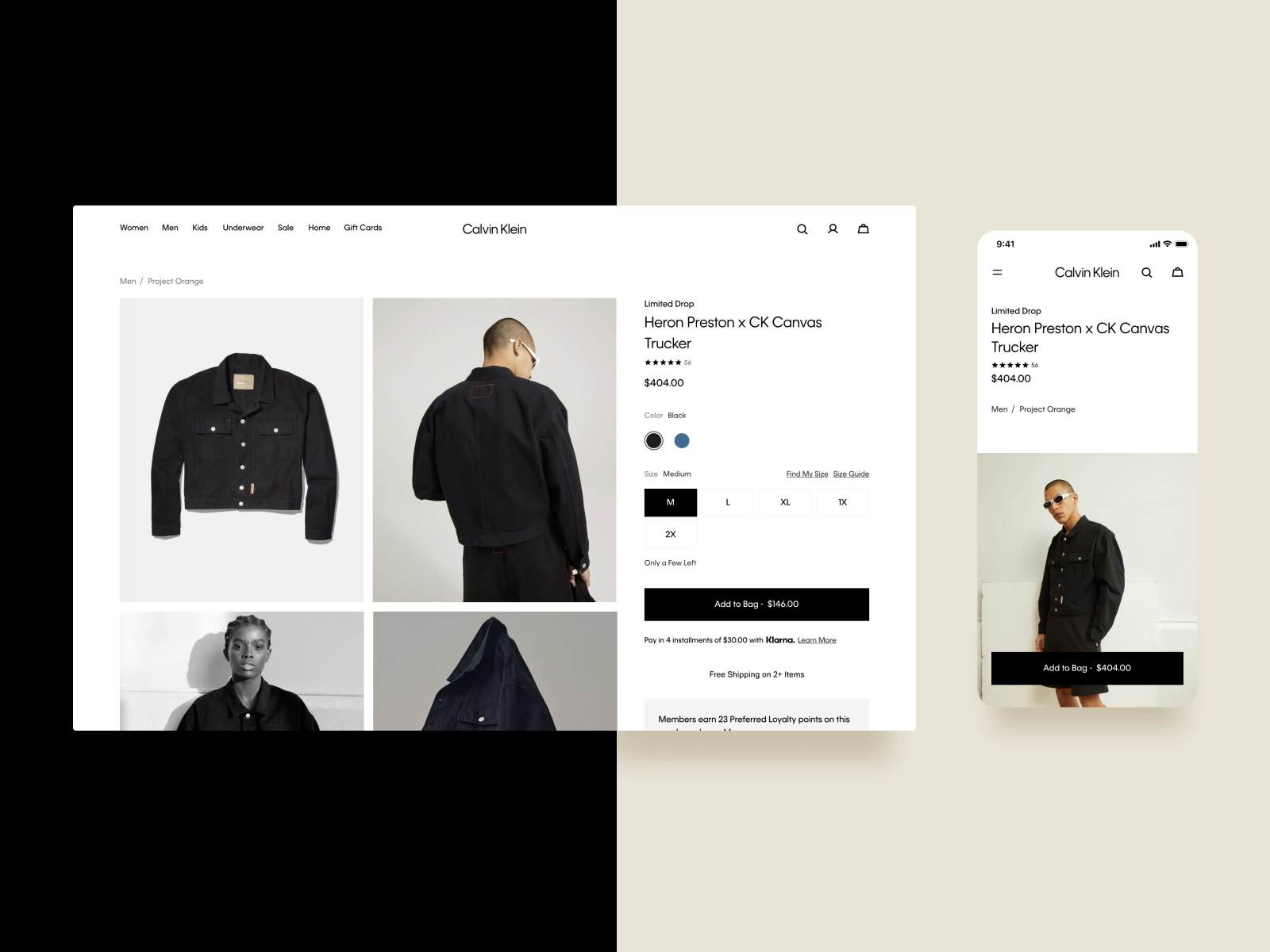 MetaLab / Projects / Calvin Klein | Dribbble