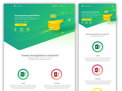 Data analysis design illustration ui ux vector web