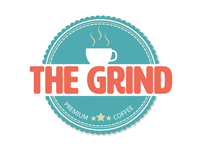 The Grind branddesign coffeehouse coffeelover coffeeshop designinspiration freelance graphicdesign illustrator logodesigner logoinspirations premiumcoffee visualidentity