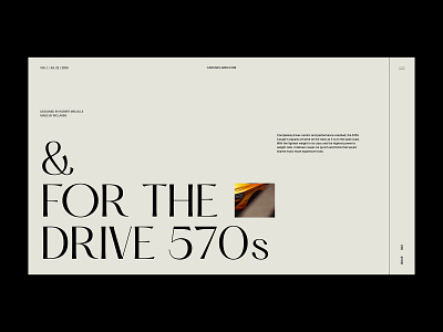 McLaren © 2020 clean creative design fashion grid landing promo typography ui ux web website whitespace