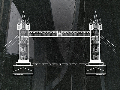 London architecture bridge building city london london bridge tourist vector