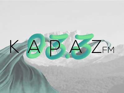 Kapaz Fm azerbaijan branding design illustration kapaz kepez kəpəz logo travel vector