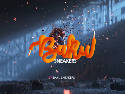 Sneakers Baku Logo