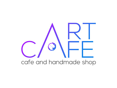 Cafe Art Logo art cafe handmade logo shop