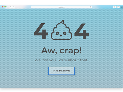 404 Page UI