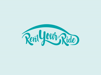 Introducing Rent Your Ride™ animated logo animation branding branding agency design gif illustration logo motion design