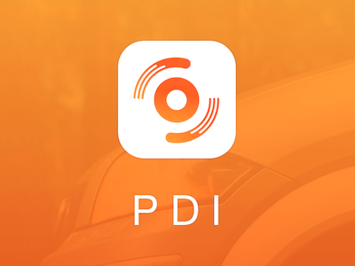 PDI Icon app flat geometric icon ios material design sketch ui