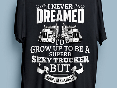 TRUCK DRIVING T-SHIRT