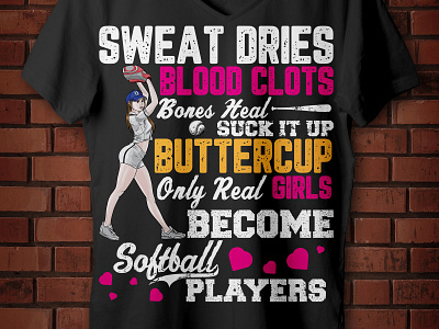 FEMALE SOFTBALL T-SHIRT female baseball player female softball player female t shirt modern softball player unique softball player