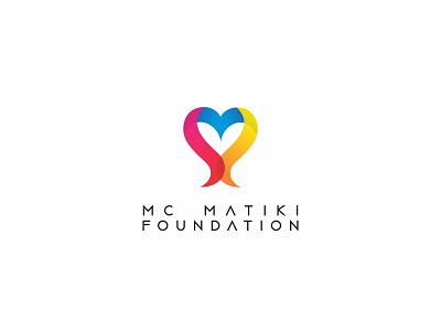 MC Matiki Foundation Logo art brand branding clean design flat icon icons identity lettering logo minimal type typography vector