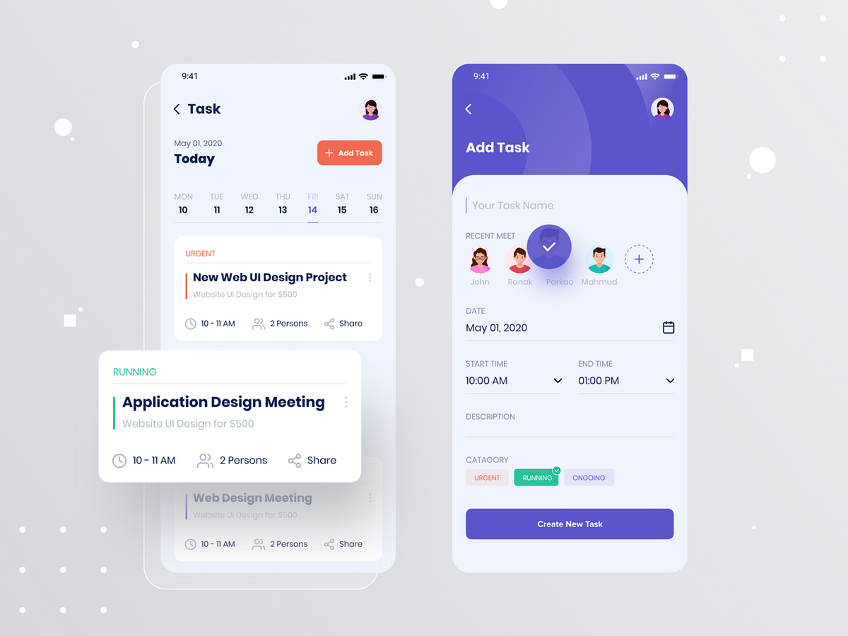 Taskito - Task Management App by Mahmudul Hasan Manik on Dribbble