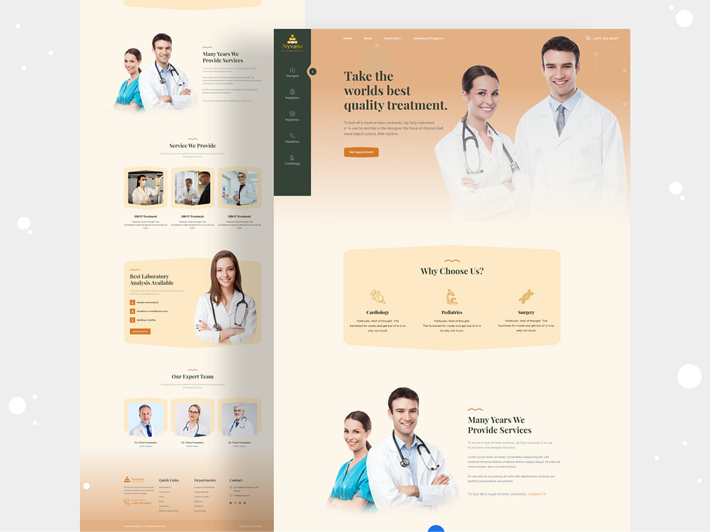 Healthcare And Medical Consultant Website Landing Page By Mahmudul Hasan Manik For Devignedge 3665