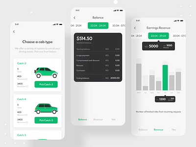 Ride Sharing Mobile App - Driver App app app design clean clean design creative devignedge driver mobile mobile app mobile app design mobile application mobile design mobile ui ride ride sharing rideshare ridesharing ui ui design uidesign