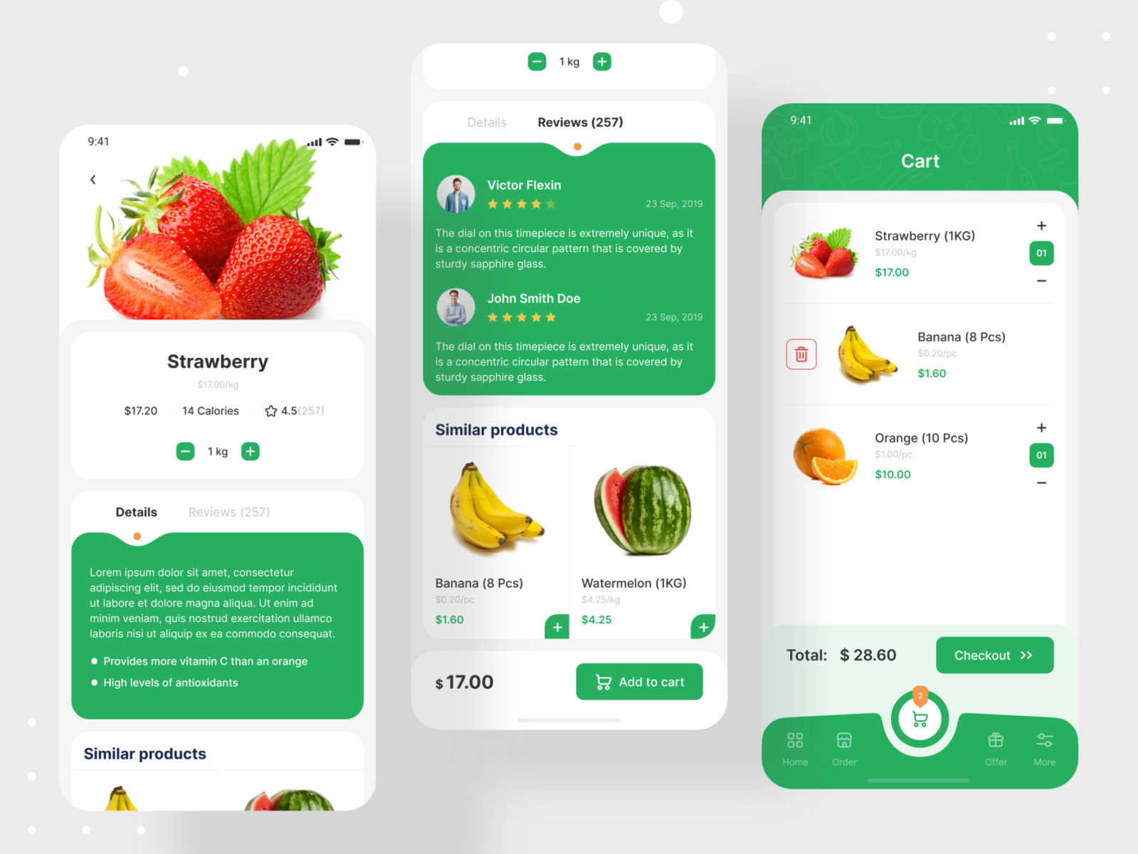 Gronik - Grocery Shop Mobile App by Mahmudul Hasan Manik for Devignedge ...