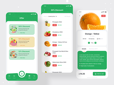 Gronik - Grocery Shop Mobile App by Mahmudul Hasan Manik for Devignedge ...