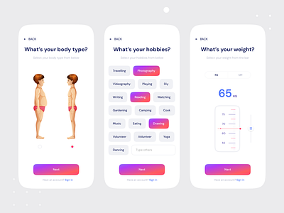 Fitness App Onboarding