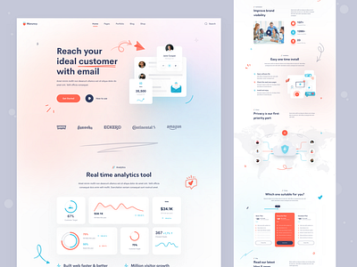 Maruncy | Marketing Agency Website Landing Page - v4