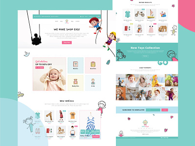 Little Angle - Kids Web Page Design
