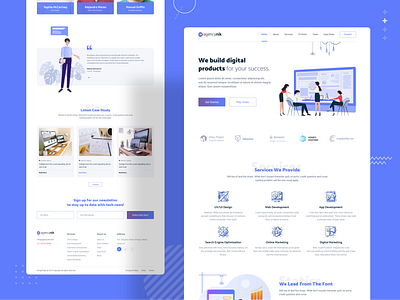 Agencynik - Creative Startup Agency Website Template 2019 trend agency agency landing page agency website business agency corporate creative creative agency digital agency homepage landing page landingpage psd template download services page template testimonial trend 2019 ui design uidesign website