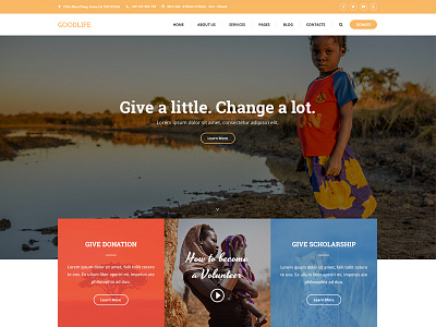 Charity WordPress Theme - CharityWP