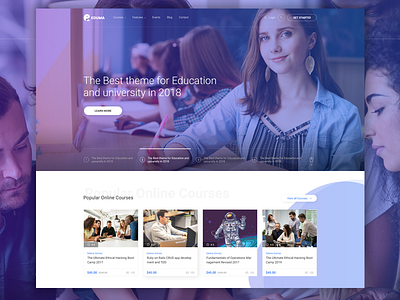 Eduma Education WordPress Theme | Edtech Demo college education school ui ux web website wordpress