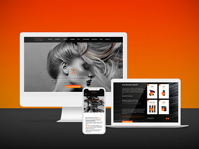 School of Hairdressing Web Design and Development beauty black and orange black and white clean design hair hair care hair cut hair salon hair style hair stylist hairdresser hairdressers hairdressing hairdressing school html5 modern design orange photography web design