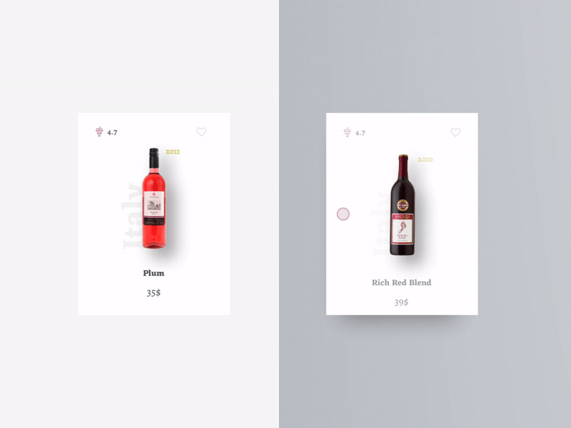 Wine shop illustration minimal web ui design wine branding wine bar wine bottle adobe ae photoshop figma wine