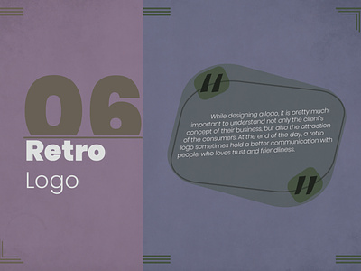 Portfolio_Retro_Logo branding composition cover design graphic design guideline illustration logo old retro stylish vector vintage
