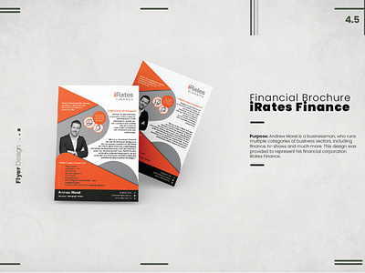 i-Rates Finance Flyer advertisement brochure composition design finance flyer global graphic design illustration leaflet logo marketing print simple vector