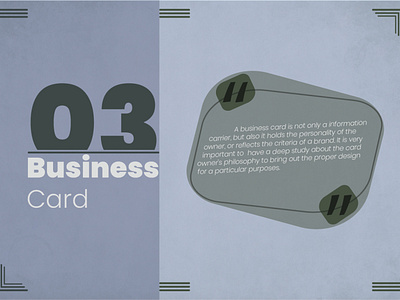 Portfolio_Business_Card branding business card composition design graphic design guideline illustration logo retro vector vintage visiting card