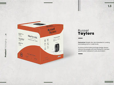 Box Packaging box branding composition design elegant fire graphic design guideline illustration logo machine oven packaging product russel simple taylor vector