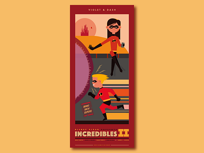 Incredibles 2 Poster Series - No.3