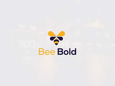 bee bold/ fashion logo