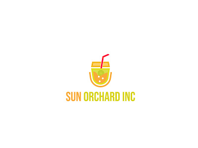 Sun Orchard Inc/juice logo branding design flat graphic design icon illustration illustrator logo minimal vector