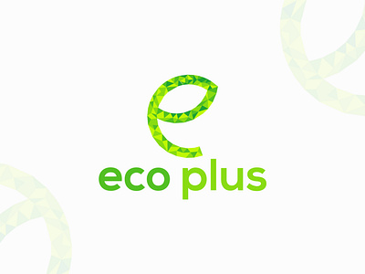 eco plus logo. E logo colorful logo creative logo e letter logo eco logo ecommerce design gardening gardening logo graphic design green logo latter logo logo design minimalist logo modern logo polygon polygon logo tree logo