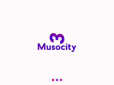 music logo / modern logo