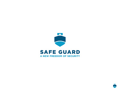 ship guard logo creative design creative logo guard logo design minimalist minimalist logo simple design simple logo uiuxdesign uiuxdesigner unique logo webdesign website